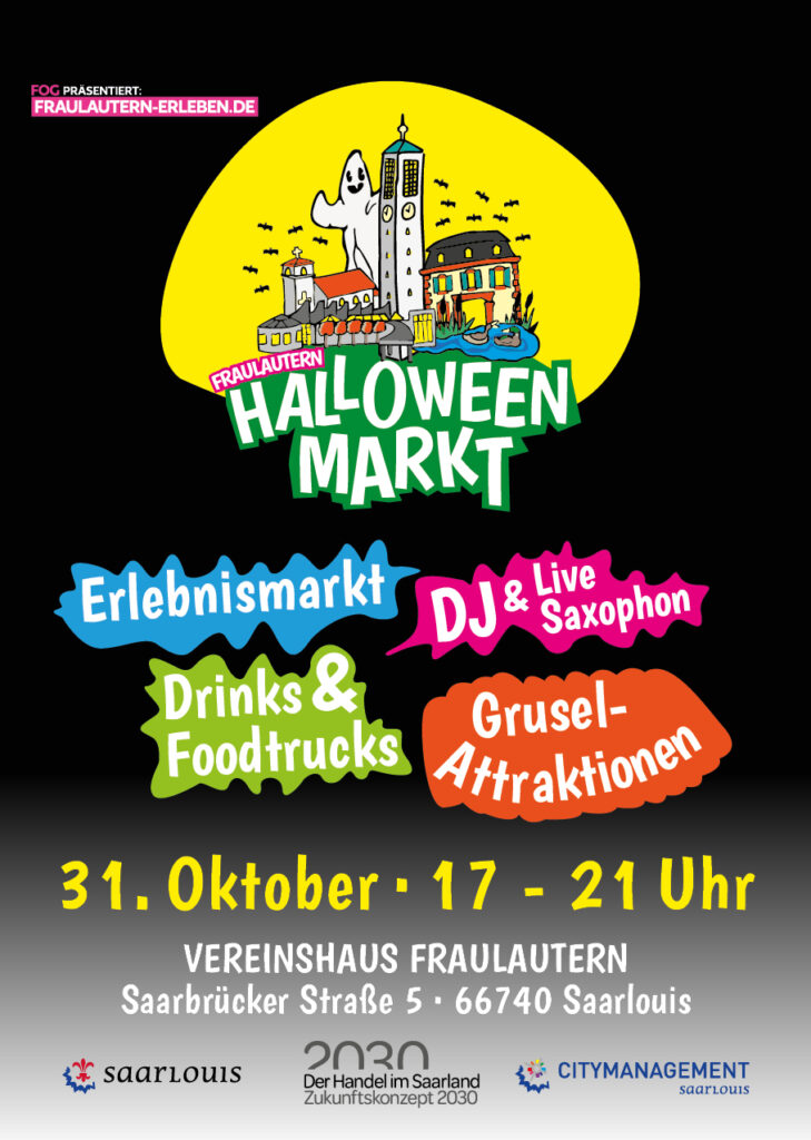 Halloween-Markt am 31. Oktober