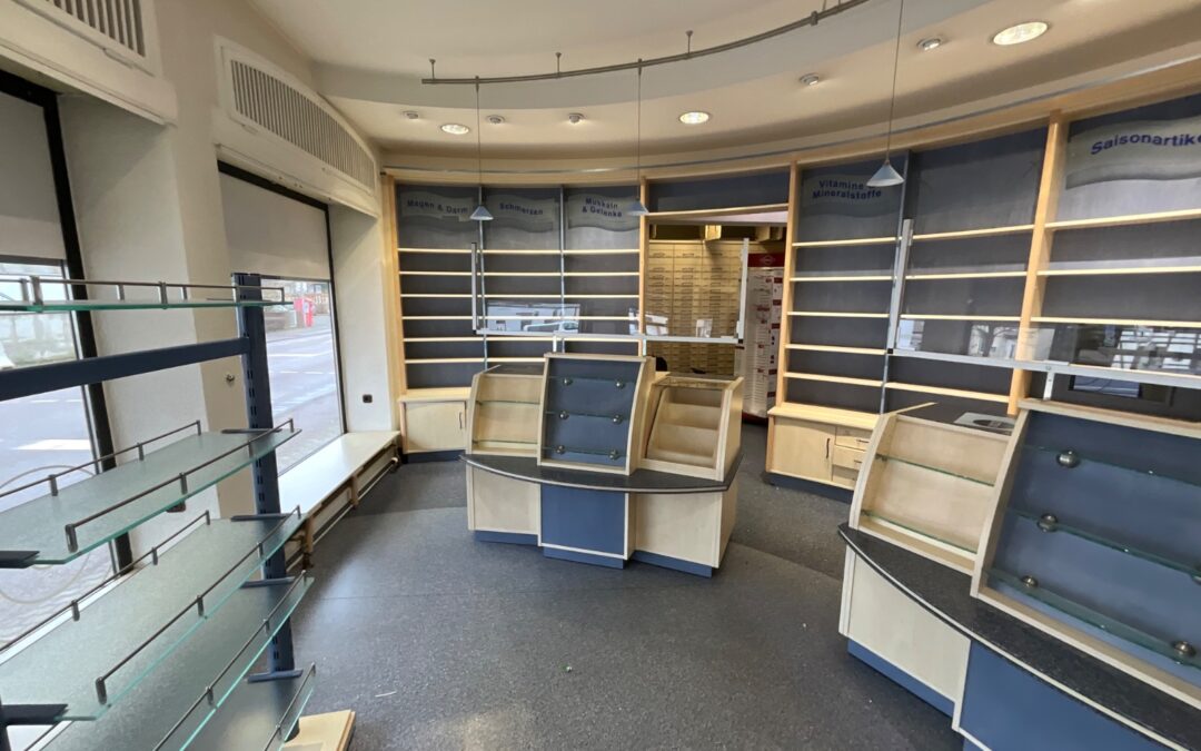 Leerstand: Glückauf-Apotheke