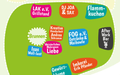 Standplan: Markt in den Mai Am 30. April