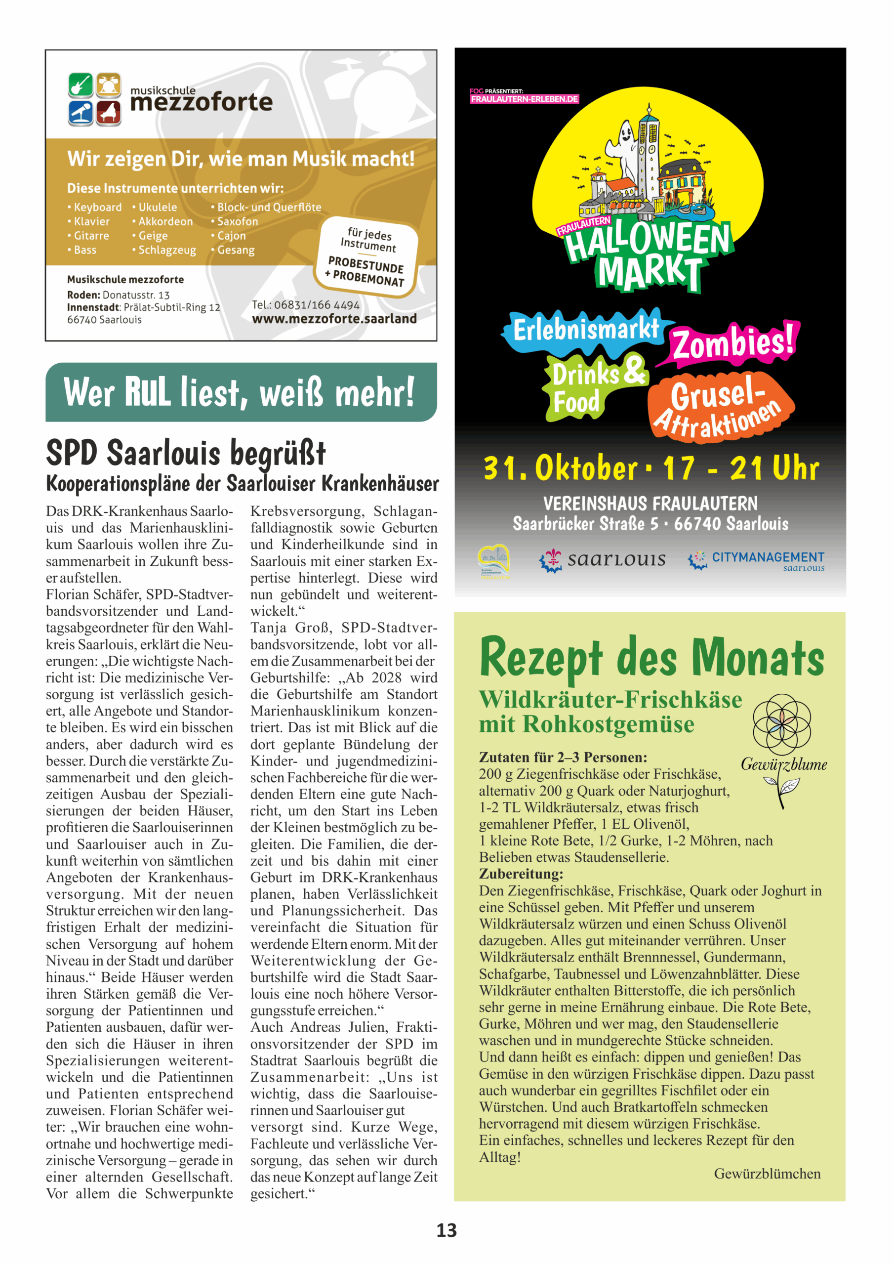 RuL Nr. 239, September 2026 – Seite 13